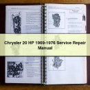 Chrysler 20 HP 1969-1976 Service Repair Manual PDF Download