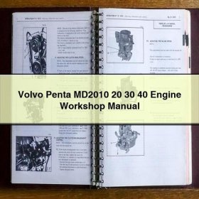 Volvo Penta MD2010 20 30 40 Engine Workshop Manual