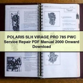 POLARIS SLH VIRAGE PRO 785 PWC Service Repair Manual 2000 Onward