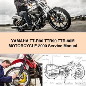 Yamaha TT-R90 TTR90 TTR-90M Motorcycle 2000 Service Repair Manual
