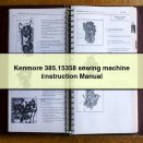 Kenmore 385.15358 sewing machine i‌nstruction Manual PDF Download