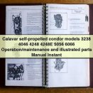 Calavar Self-Propelled Condor Models 3238 4046 4248 4248E 5056 6066 Operation/Maintenance and Illustrated Parts Manual