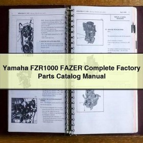 Yamaha FZR1000 FAZER Complete Factory Parts Catalog Manual