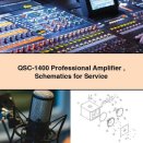 QSC-1400 Professional Amplifier Schematics for Service Repair Manual