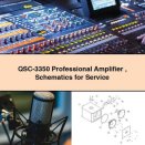 QSC-3350 Professional Amplifier Schematics for Service Repair Manual