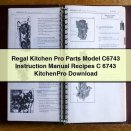 Regal Kitchen Pro Parts Model C6743 Instruction Manual Recipes C 6743 KitchenPro