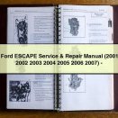 Ford ESCAPE Service & Repair Manual (2001 2002 2003 2004 2005 2006 2007)-PDF