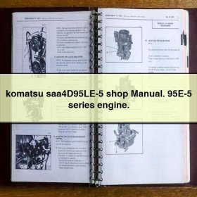 komatsu saa4D95LE-5 Manual95E-5 series engine.