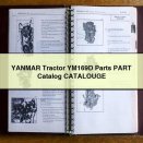 YANMAR Tractor YM169D Parts PART Catalog CATALOUGE