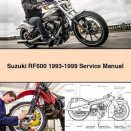 Suzuki RF600 1993-1999 Service Manual PDF Download