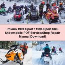 Polaris 1994 Sport/1994 Sport SKS Snowmobile Service/Shop Repair Manual