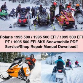 Polaris 1995 500/1995 500 EFI/1995 500 EFI PT/1995 500 EFI SKS Snowmobile Service/Shop Repair Manual