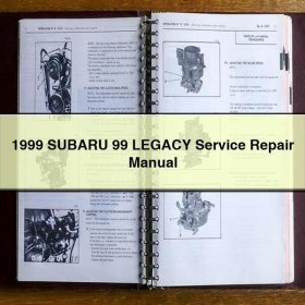 1999 SUBARU 99 LEGACY Service Repair Manual