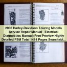 2006 Harley-Davidson Touring Models Service Repair Manual and Electrical Diagnostics Manual
