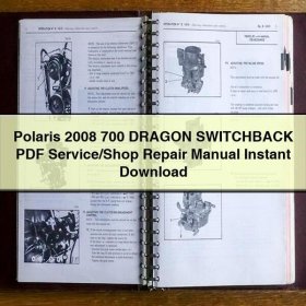 Polaris 2008 700 DRAGON SWITCHBACK Service/Shop Repair Manual