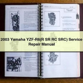 2003 Yamaha YZF-R6(R SR RC SRC) Service Repair Manual