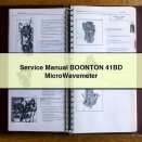 Service Repair Manual BOONTON 41BD MicroWavemeter