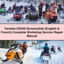 Yamaha GS340 Snowmobile (English & French) Complete Workshop Service Repair Manual