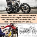 Yamaha Vmax VMX12 Motorcycle Complete Workshop Service Repair Manual 1986-2004