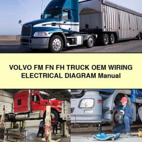VOLVO FM FN FH Truck OEM Wiring Electrical Diagram Manual