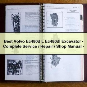 Best Volvo Ec480d L Ec480dl Excavator-Complete Service/Repair/Shop Manual-PDF
