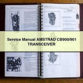 Service Repair Manual AMSTRAD CB900/901 TRANSCEIVER