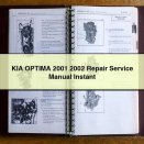 KIA OPTIMA 2001 2002 Repair Service Manual