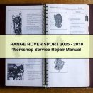 RANGE ROVER SPORT 2005-2010 Workshop Service Repair Manual