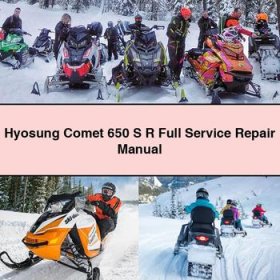 Hyosung Comet 650 S R Full Service Repair Manual