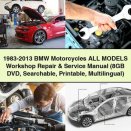1983-2013 BMW Motorcycles All ModelS Workshop Repair & Service Manual (8GB DVD Searchable Multilingual)