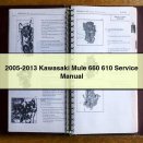2005-2013 Kawasaki Mule 660 610 Service Repair Manual