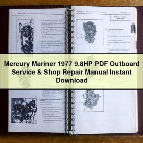 Mercury Mariner 1977 9.8HP Outboard Service Repair Manual