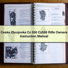 Ceska Zbrojovka Cz 550 Cz550 Rifle Owners Instruction Manual