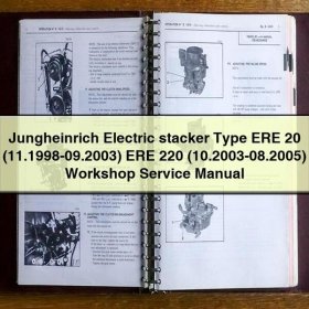 Jungheinrich Electric stacker Type ERE 20 (11.1998-09.2003) ERE 220 (10.2003-08.2005) Workshop Service Repair Manual
