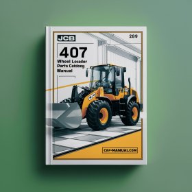 JCB 407 Wheel Loader Parts Catalog Manual