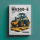 Komatsu WA500-6 Wheel Loader Operation & Maintenance Manual