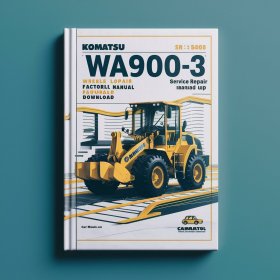 Komatsu WA900-3 Wheel Loader Service Repair Factory Manual (SN: 50001 and up)