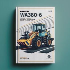 Komatsu WA380-6 Wheel Loader Service Repair Workshop Manual (SN: H60051 and up)