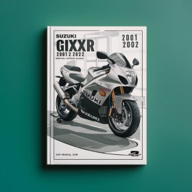 Suzuki Gixxer GSXR 1000 2001 2002 Workshop Service Repair Manual
