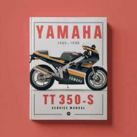 Yamaha TT 350S 1985-1996 Service Repair Manual